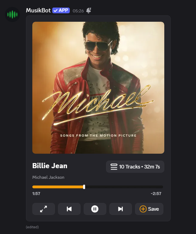 Billie Jean – Michael Jackson