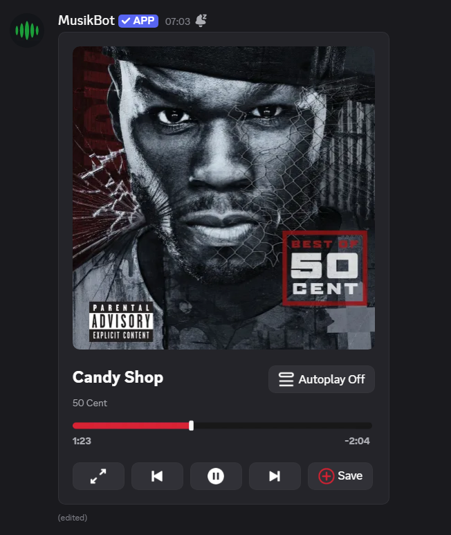 Candy Shop – 50 Cent