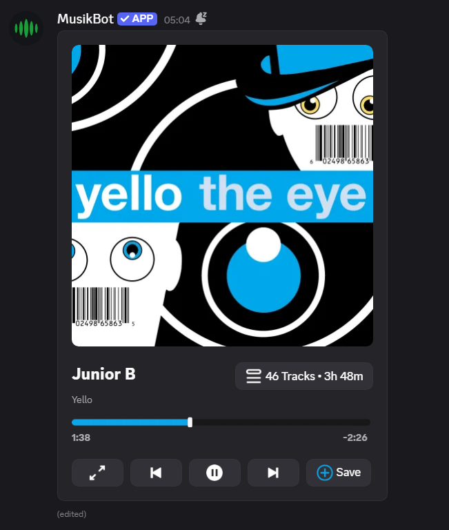 Junior B – Yello