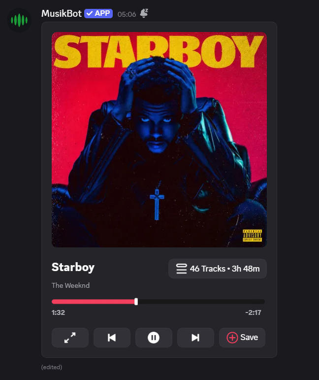 Starboy – The Weeknd