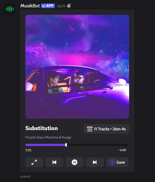 Substitution – Purple Disco Machine