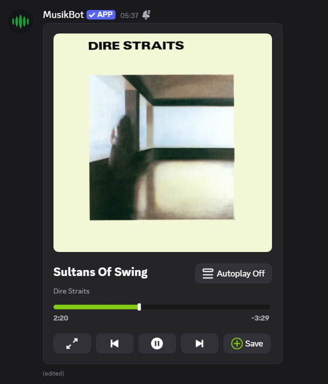 Sultans Of Swing – Dire Straits