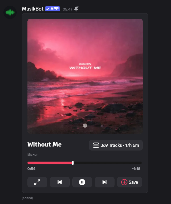 Without Me – Bisken